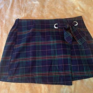 Cute Plaid skirt